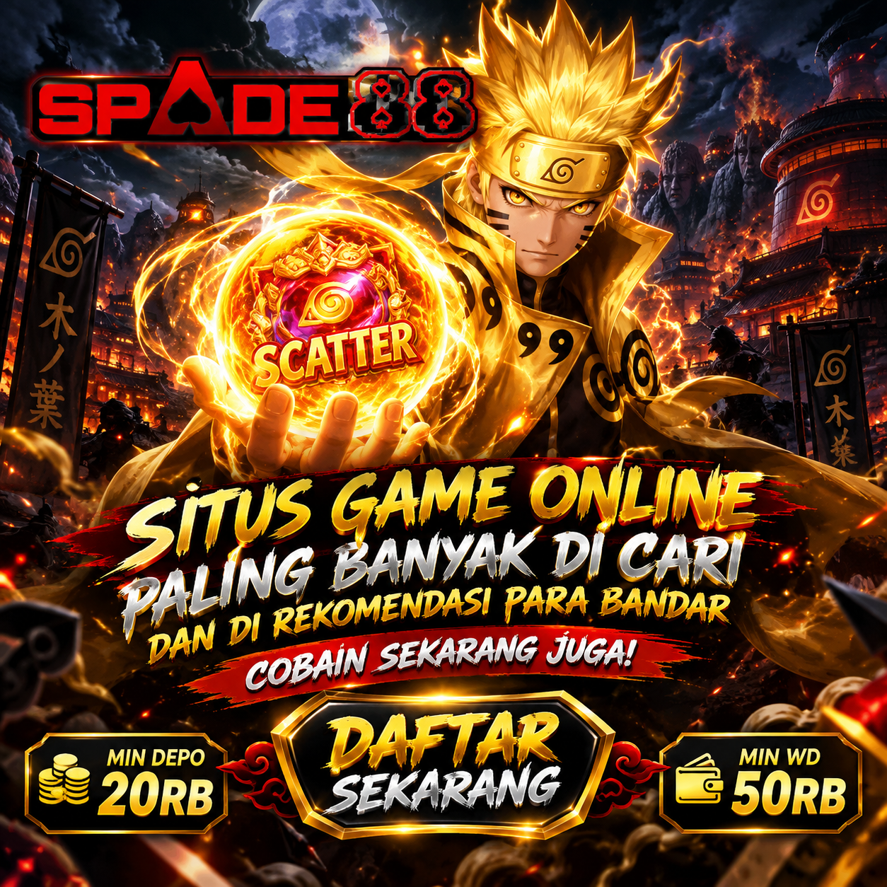 Spade88 Banner