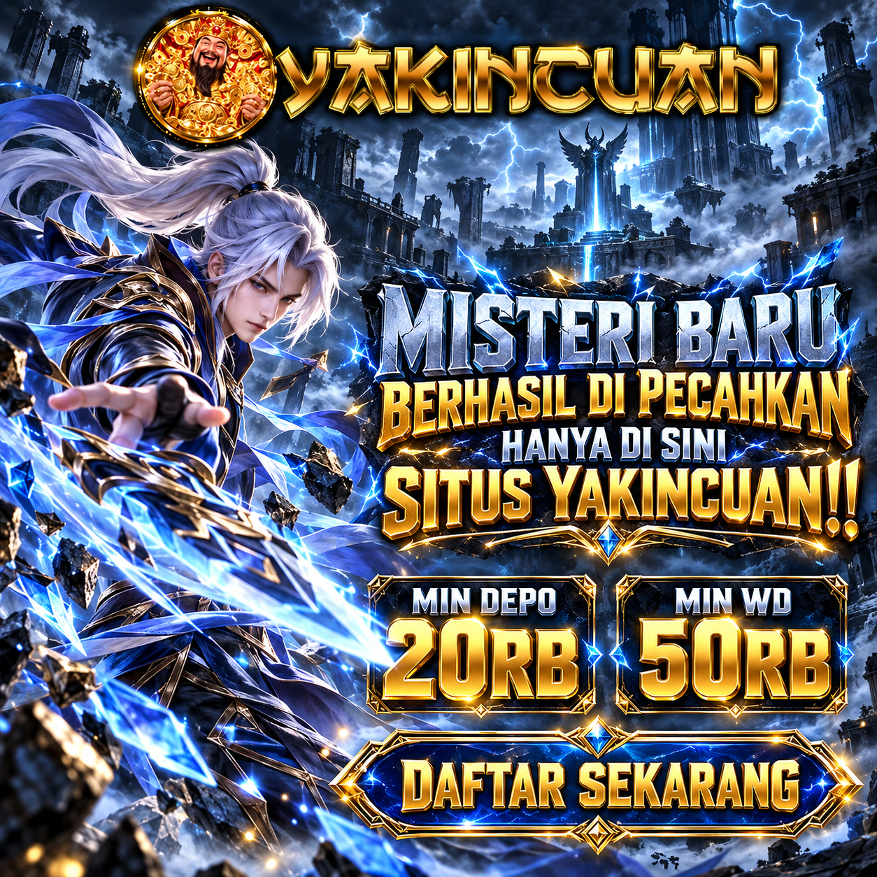 YAKINCUAN - Misteri Modal Kecil Bisa Menang Besar Berhasil Dipecahkan Pak Tano Hanya Disini.